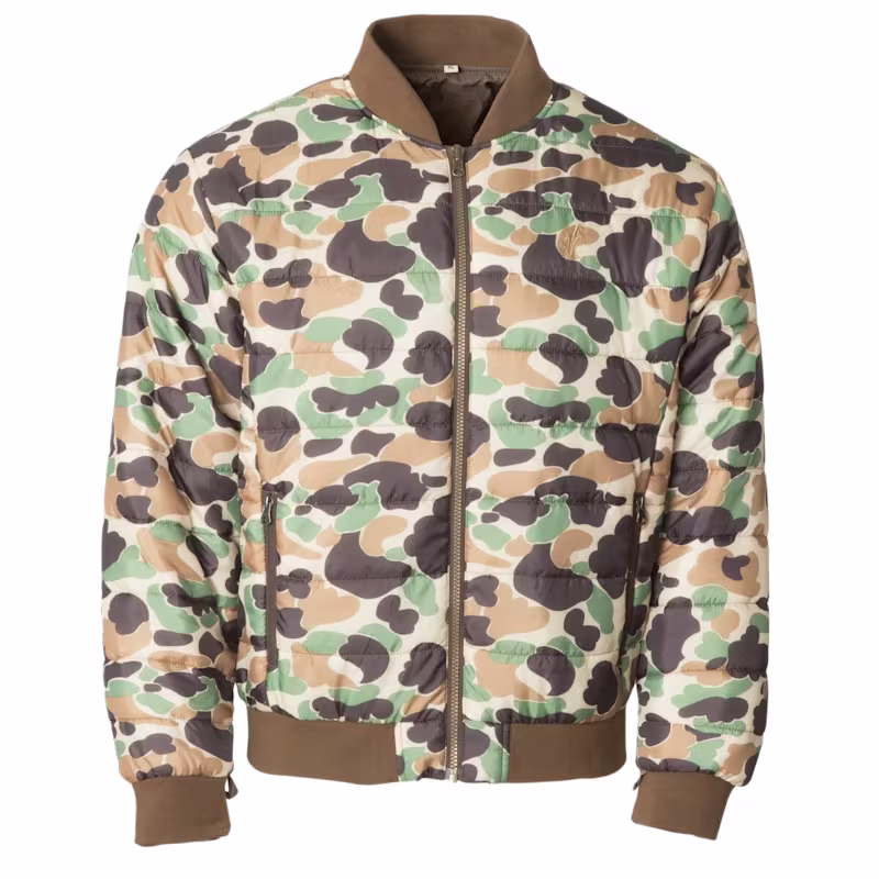 AVE1158OldSchoolCamo_main Avery Heritage Top-Gunner Jacket – Old School Camo – L - Image 1