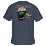 Drake Waterfowl Back Cap Mallard Short-Sleeve Pocket T-Shirt