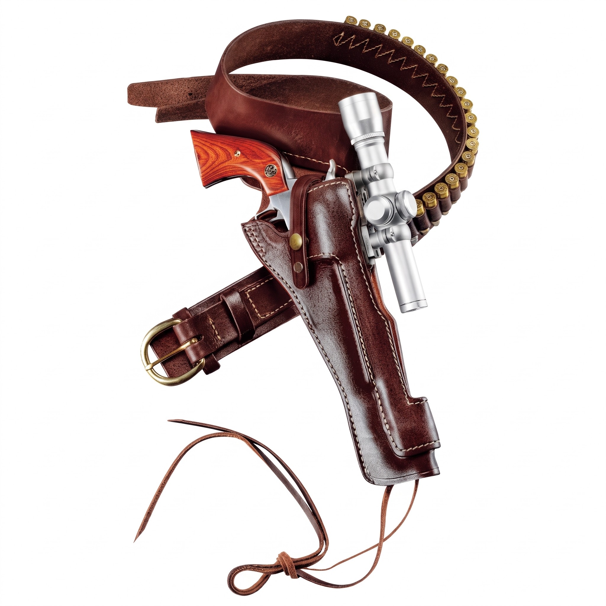 Gemini_Generated_Image_ogde17ogde17ogde Triple K Space Cowboy Holster – Ruger Blackhawk 7.5" Right Hand - Image 1