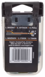 Hoppe’s BoreSnake Den .22 Caliber Pistol Bore Cleaner – Compact 1-Pass Cleaning System - Image 3