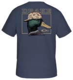 Drake Waterfowl Back Cap Mallard Short-Sleeve Pocket T-Shirt - Image 3