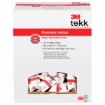 3M Tekk QuietGuard Disposable Foam Earplugs Short Description