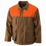 Browning Canvas Upland Jacket for Men – Tan/Blaze – M