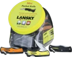 Lansky Mini Pocket Knife Set & Display Bowl – 45 Piece - Image 3