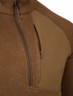 Beretta Abisko Half-Zip Fleece Pullover – Hazelnut – XL - Image 2